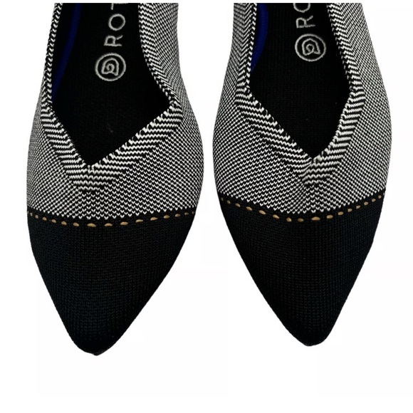 NWOT Rothy’s Women's Flats in Grey Mist pointy toe size 8 - Picture 9 of 12